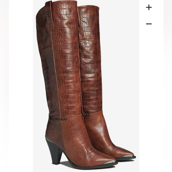 Free People Stevie Western Boot Size 7.5 NWT - Picture 2 of 16